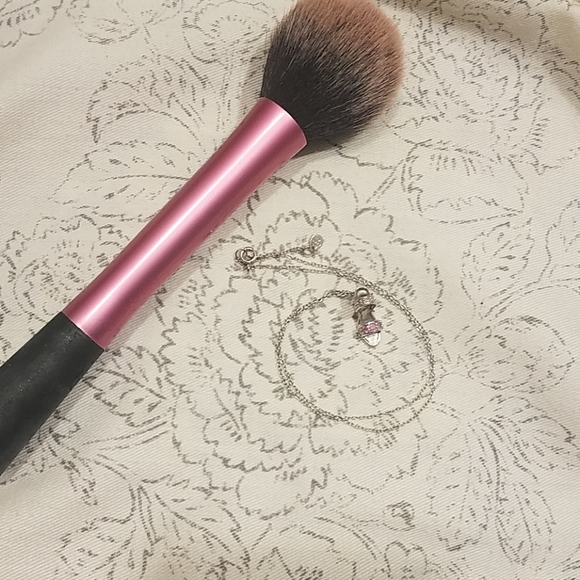 Stiletto Pink Sapphire Necklace - Picture 5 of 7